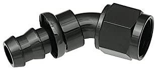 Redhorse Performance 2045-10-2 -10 45 degree AN/JIC hose end push lock - black