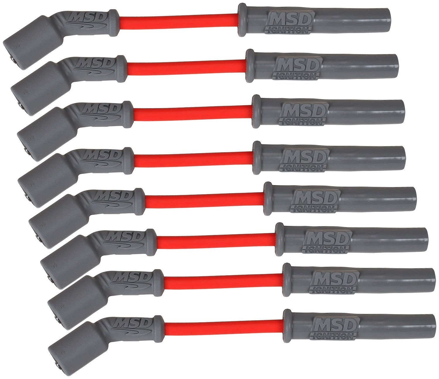MSD 32819 Super Conductor Spark Plug Wire Set, GM LS1