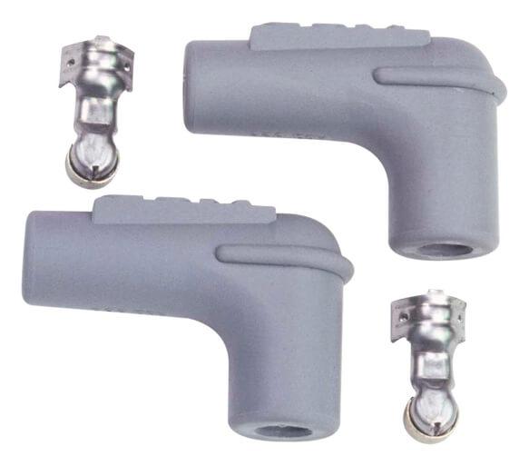 MSD 3311 Silicone 90?? Spark Plug Boots & Terminals