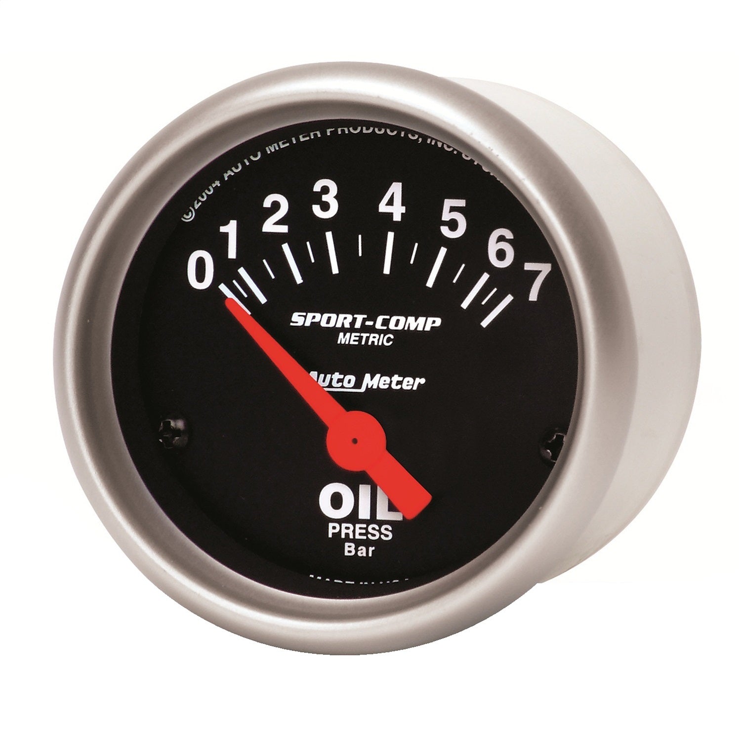2-1/16" OIL PRESSURE, 0-7 BAR, SPORT-COMP