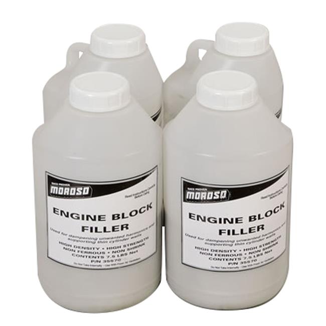 Moroso 35570 Engine Block Filler - 1 Gallon, (Case Of 4)