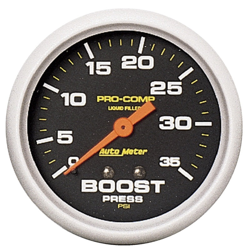 2-5/8" BOOST, 0-35 PSI, LIQUID FILLED, PRO-COMP