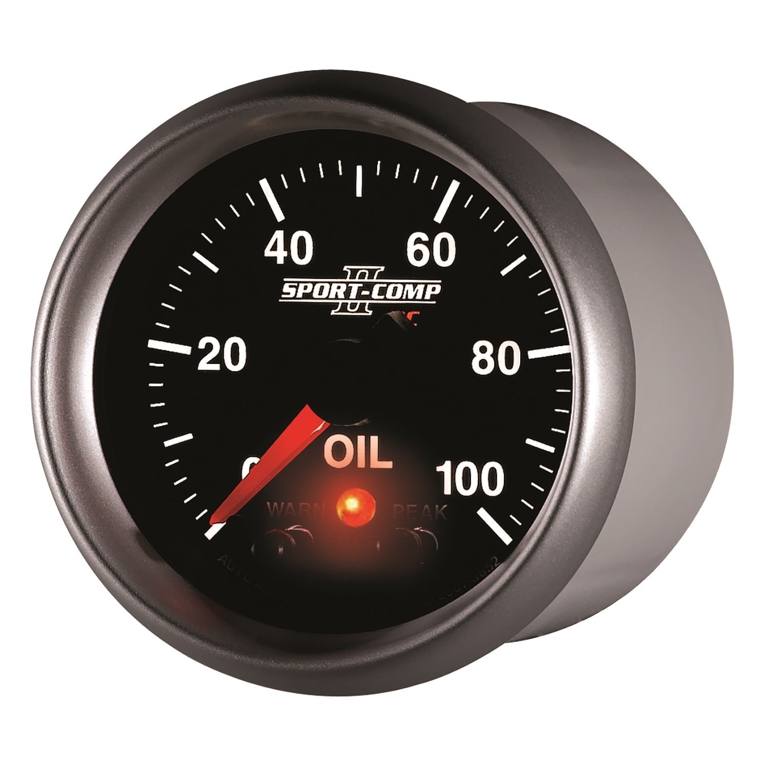2-1/16" OIL PRESSURE, 0-100 PSI, SPORT-COMP II
