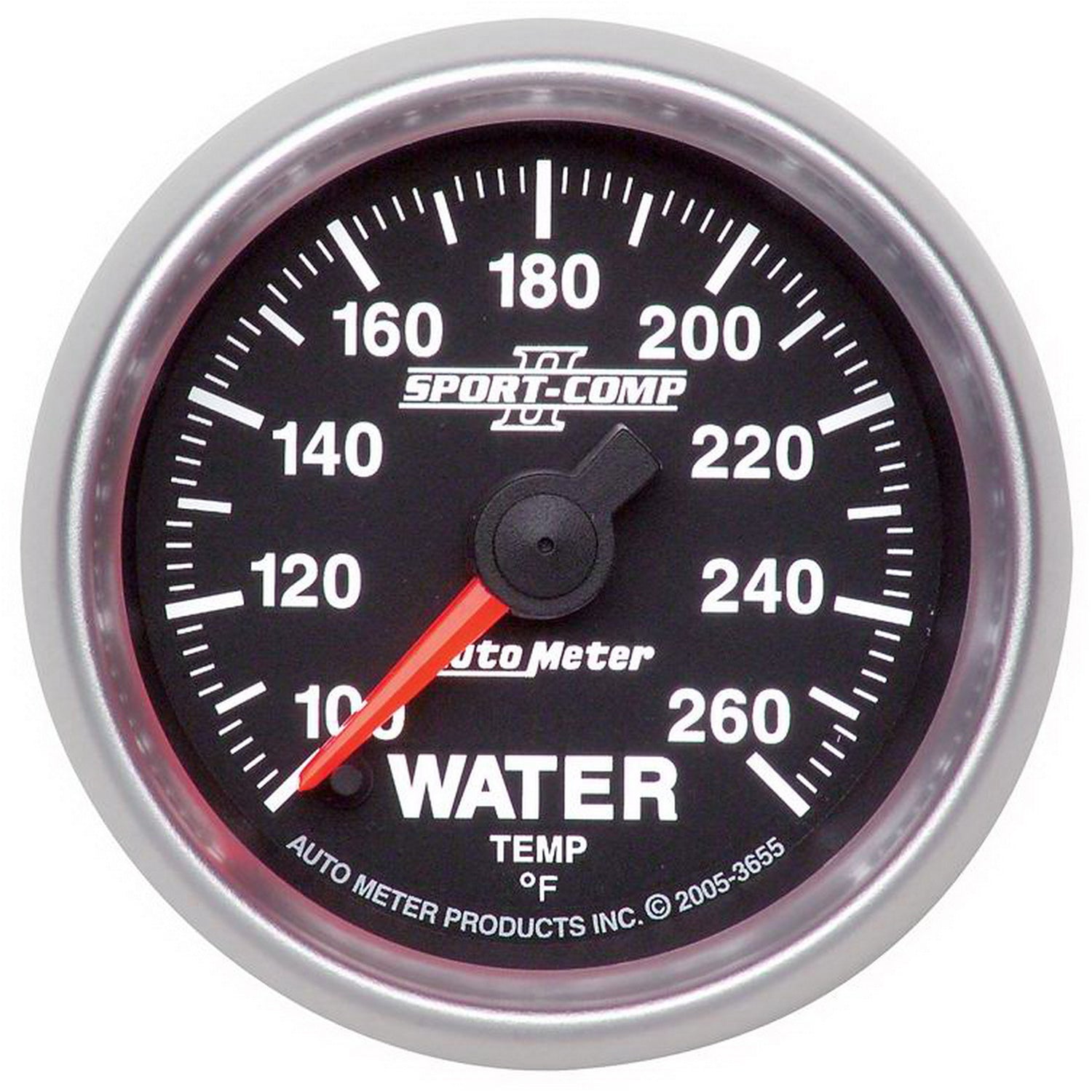 2-1/16" WATER TEMPERATURE, 100-260 °F, SPORT-COMP II