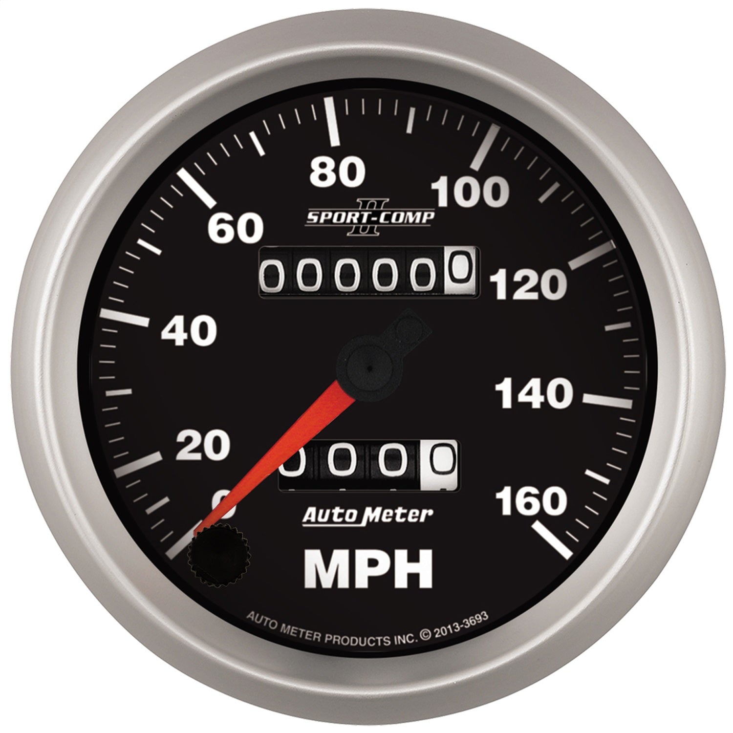 3-3/8" SPEEDOMETER, 0-160 MPH, SPORT-COMP II