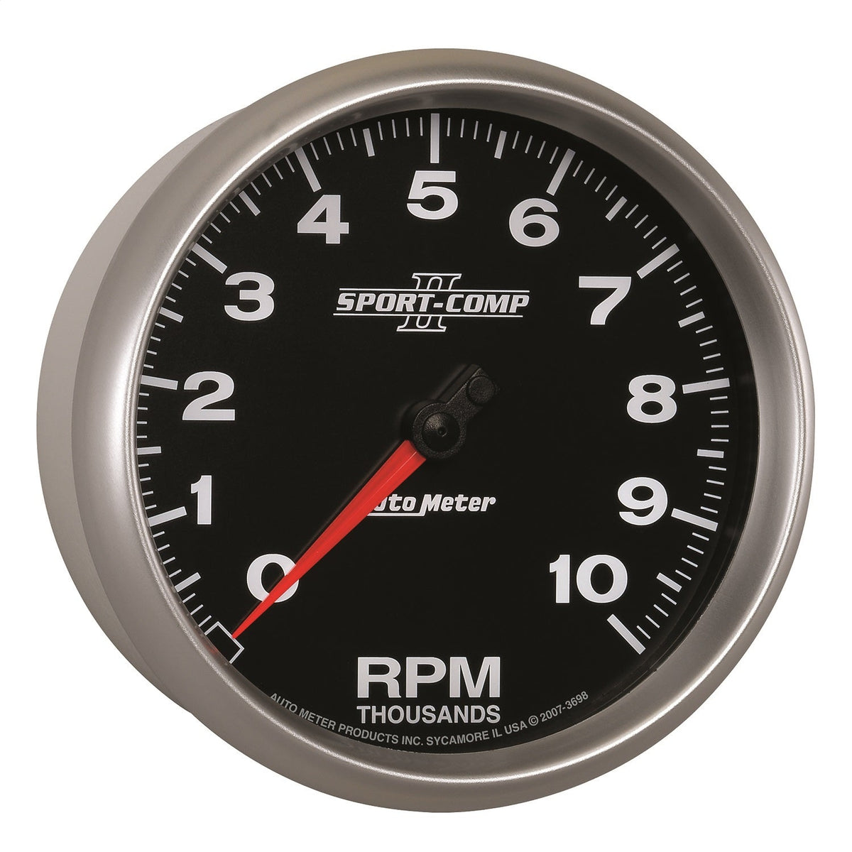 5" IN-DASH TACHOMETER, 0-10,000 RPM, SPORT-COMP II