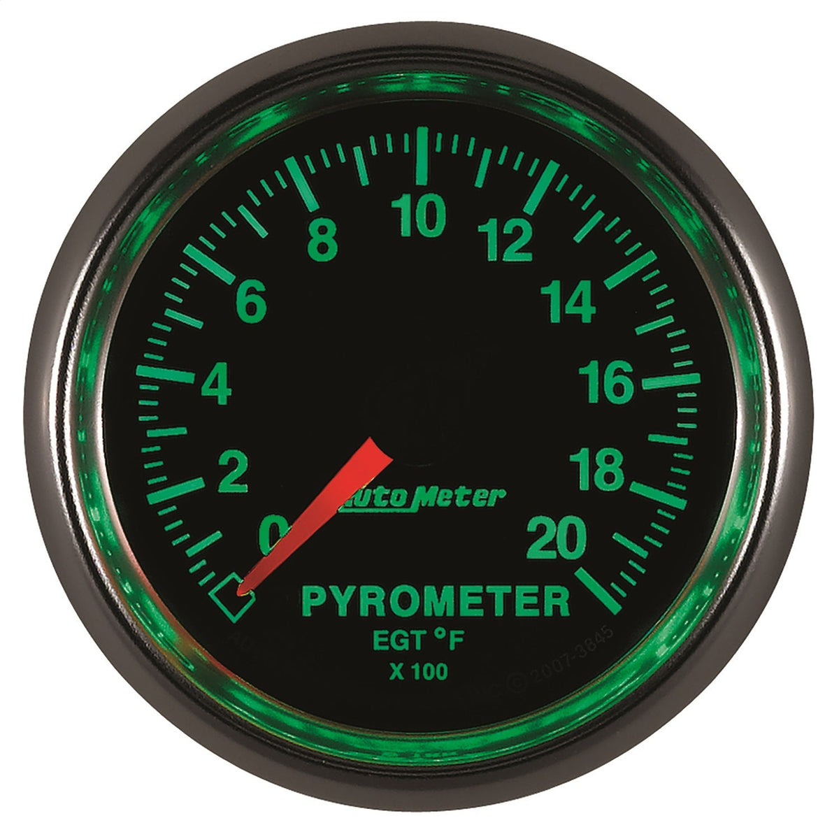 2-1/16" PYROMETER, 0-2000 °F, GS