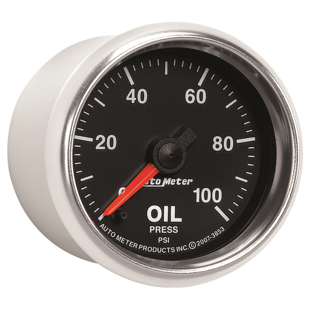 2-1/16" OIL PRESSURE, 0-100 PSI, GS