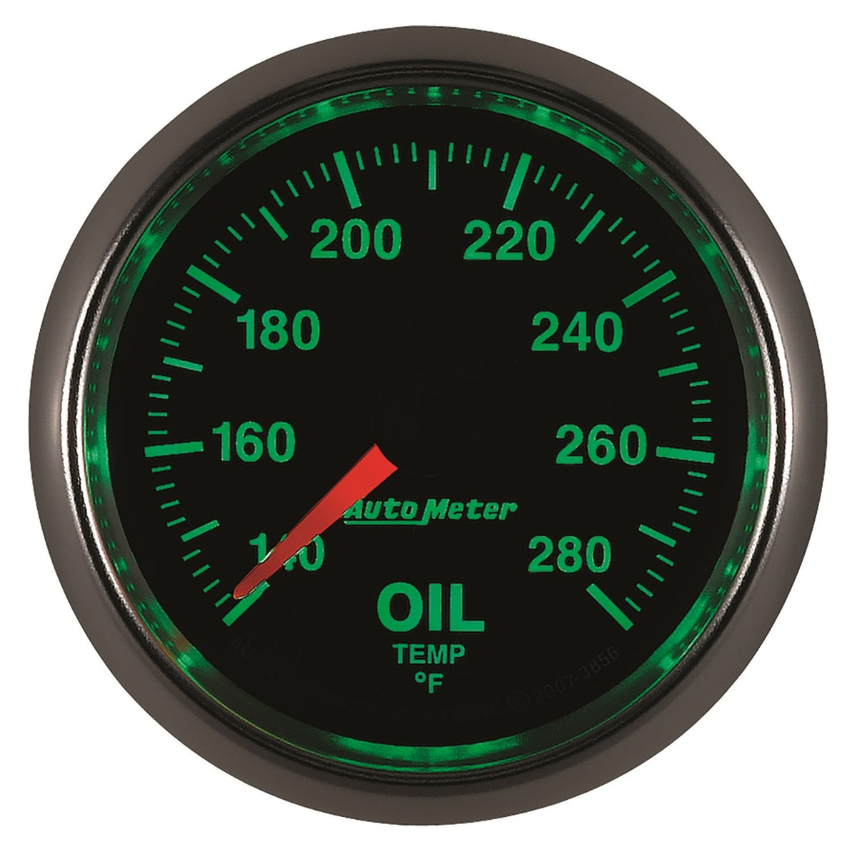 2-1/16" OIL TEMPERATURE, 140-280 °F, GS
