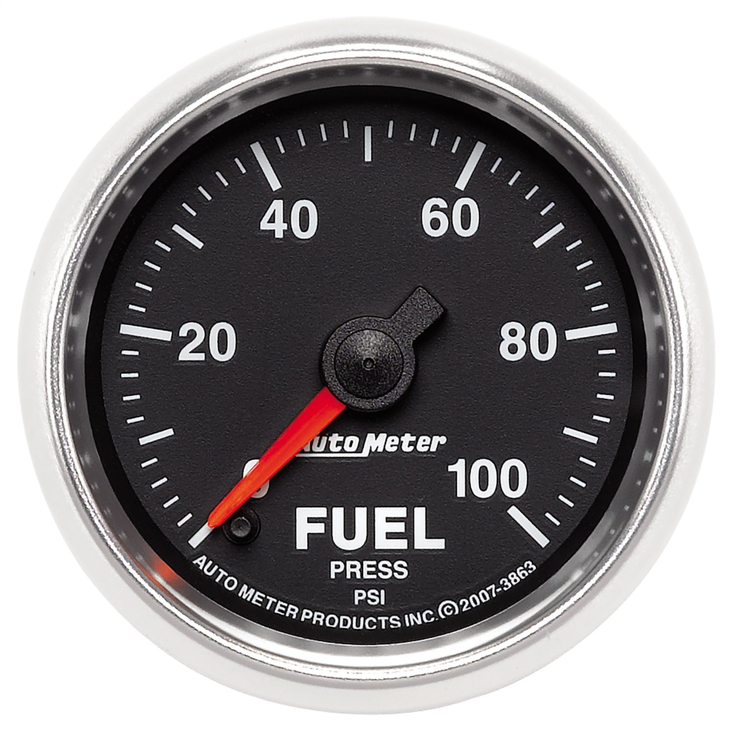 2-1/16" FUEL PRESSURE, 0-100 PSI, GS