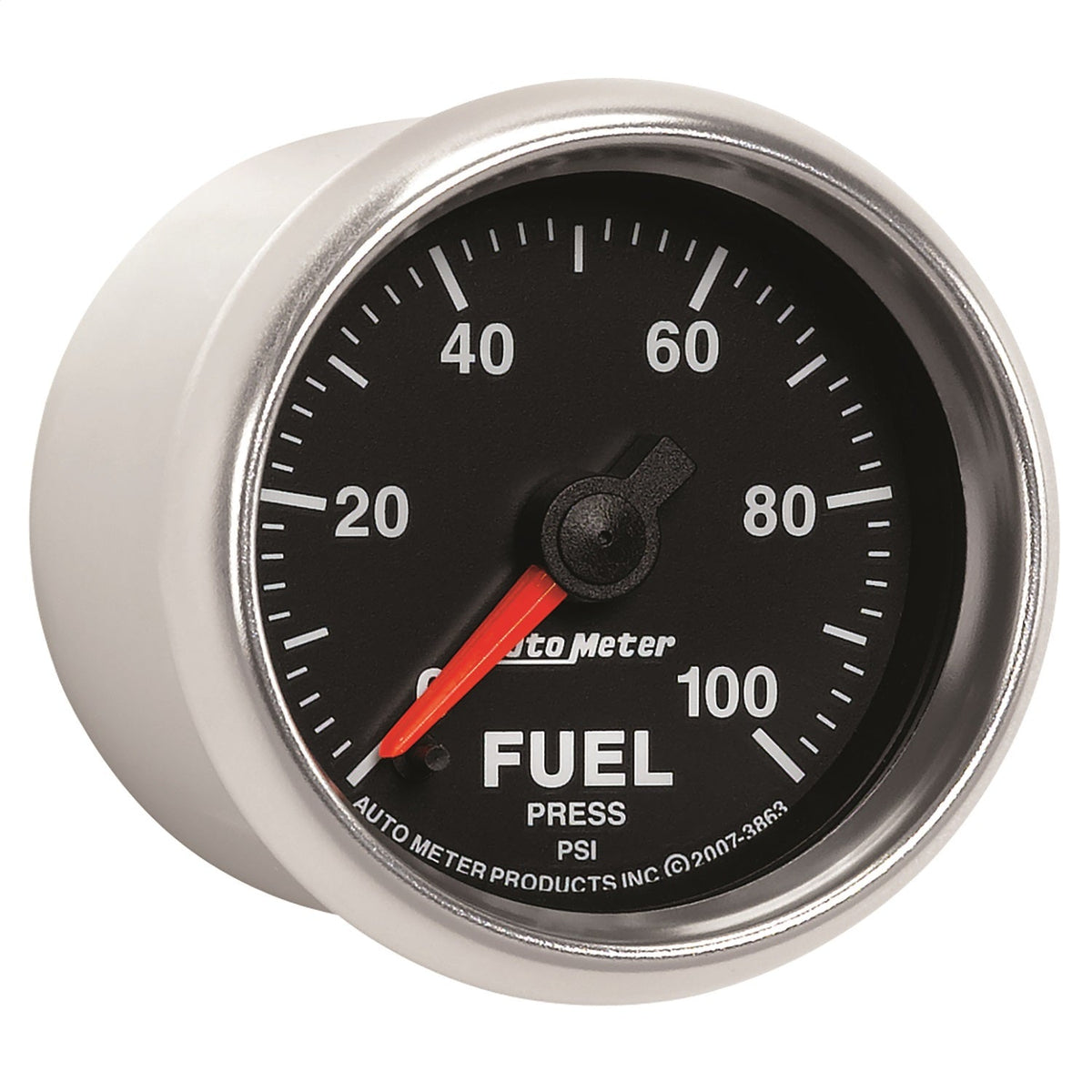 2-1/16" FUEL PRESSURE, 0-100 PSI, GS