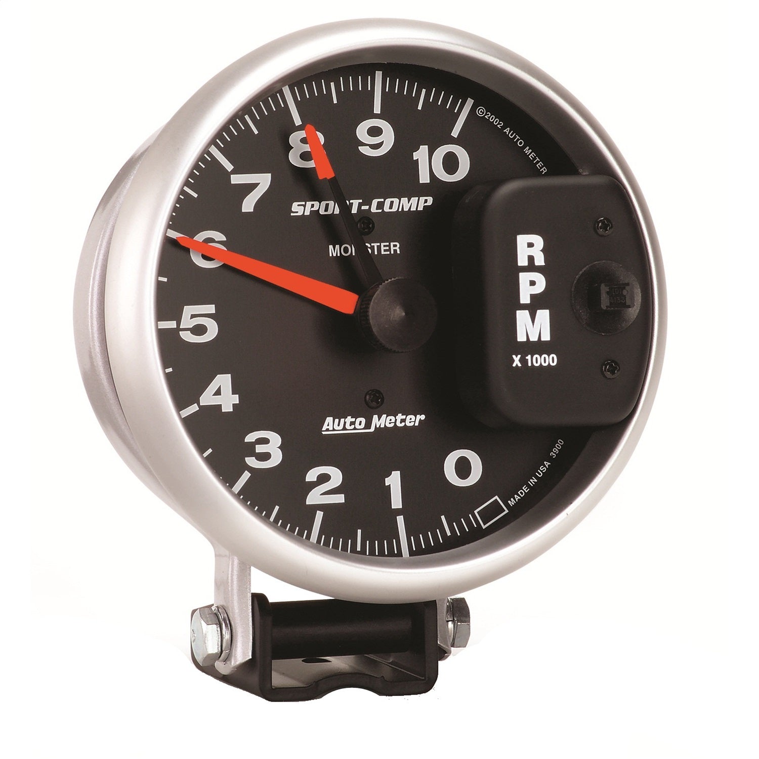 5" PEDESTAL TACHOMETER, 0-10,000 RPM, SPORT-COMP