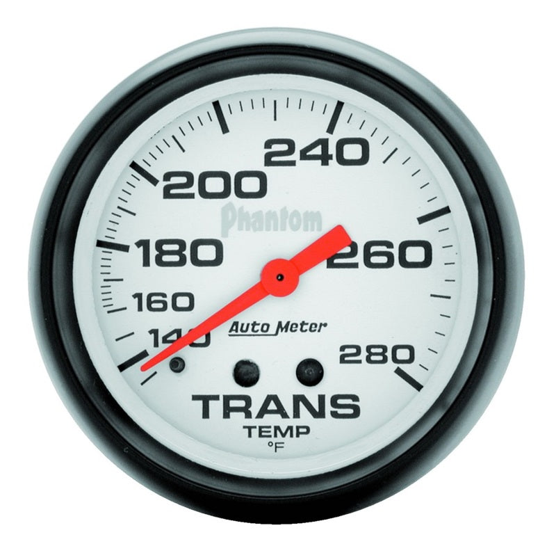 2-5/8" TRANSMISSION TEMPERATURE, 140-280 °F, PHANTOM