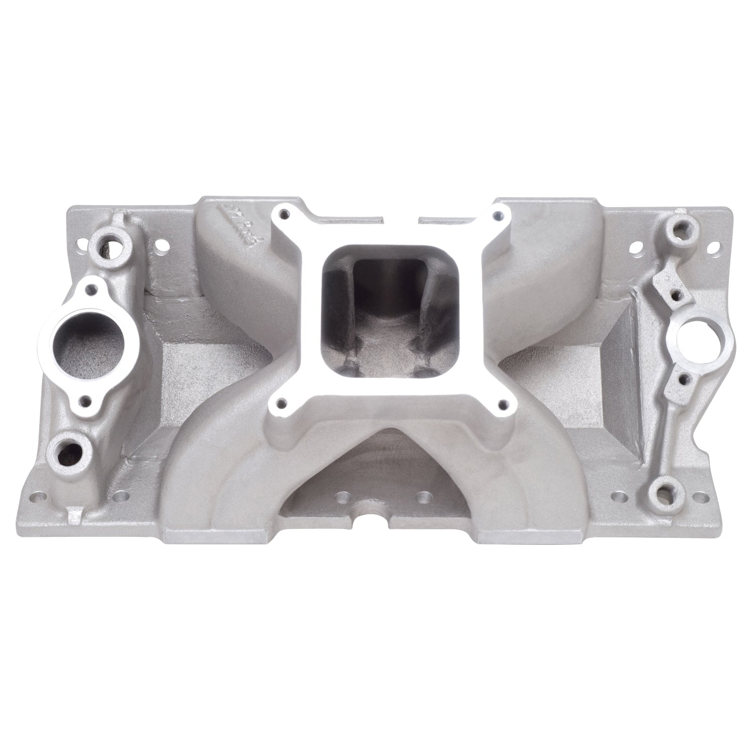 Edelbrock 2814 Super Victor Bowtie Intake Manifold, SB Chevy - Single Plane