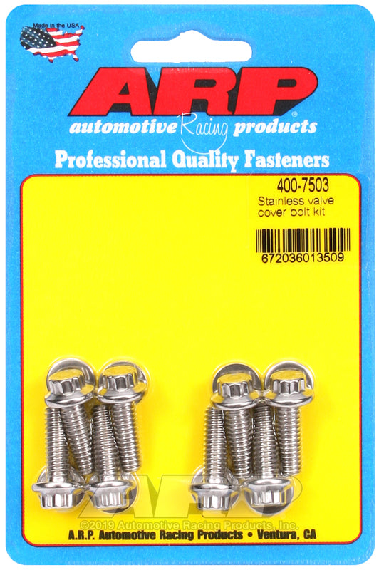 ARP 400-7503 SS Valve Cover Bolt Kit