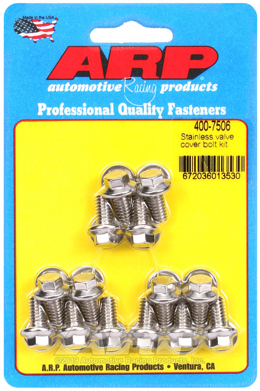 ARP 400-7506 SS Valve Cover Bolt Kit