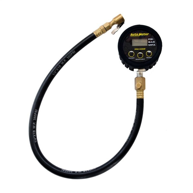 TIRE PRESSURE, 0-50 PSI