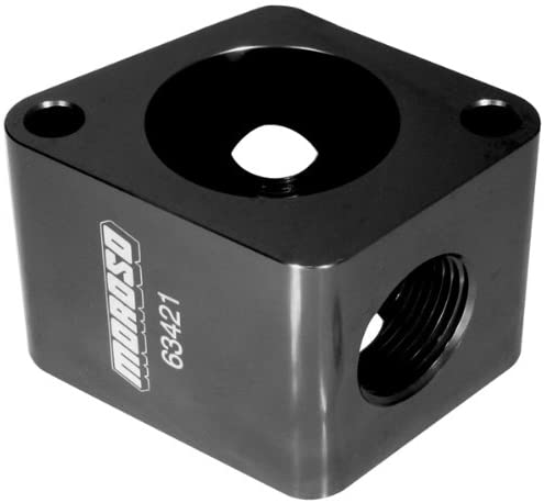 Moroso 63421 Billet Aluminum Filler Neck Small Block Chevy & Big Block Chevy