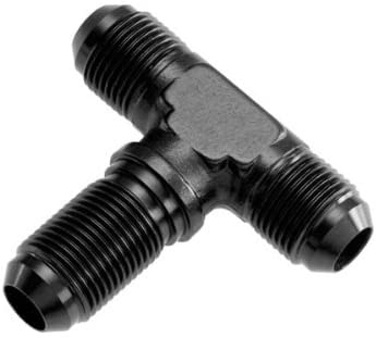 Redhorse Performance 834-06-2 -06 male AN/JIC bulkhead tee (bulkhead on side) - black