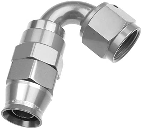 Redhorse Performance 1220-06-5 -06 AN 120 Degree PTFE reusable Hose End - Clear