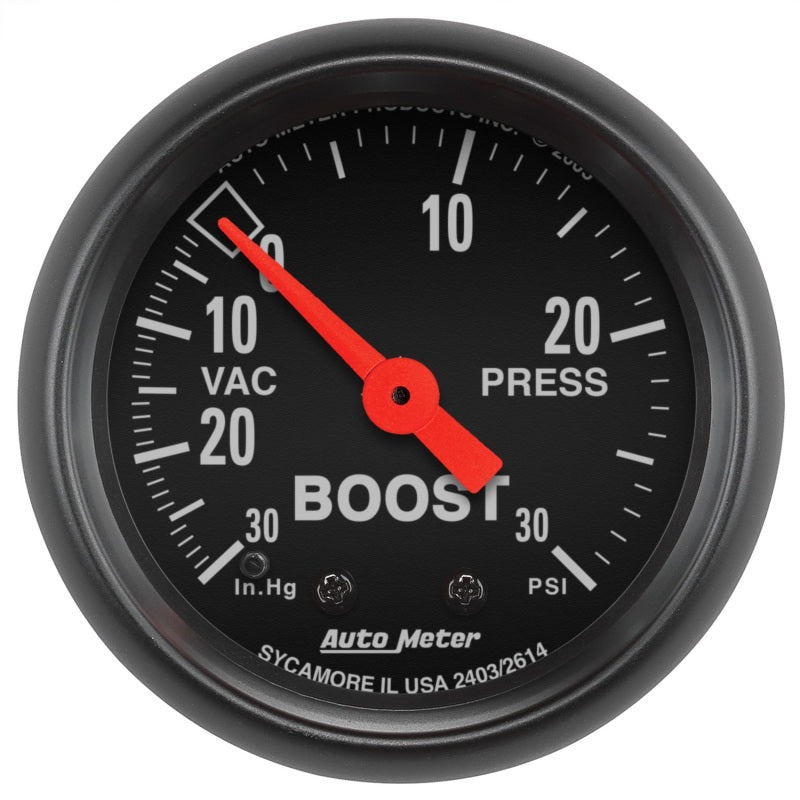 2-1/16" BOOST/VACUUM, 30 IN HG/30 PSI, Z-SERIES