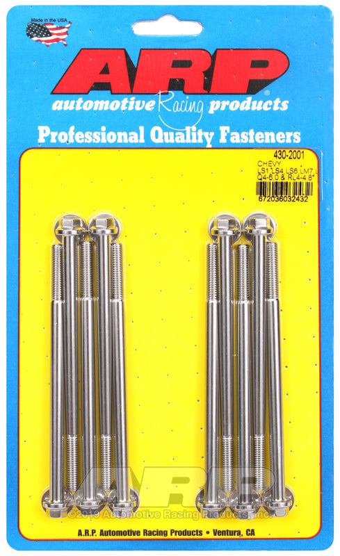 ARP 430-2001 Intake Manifold Bolt Kit Chevy LS1