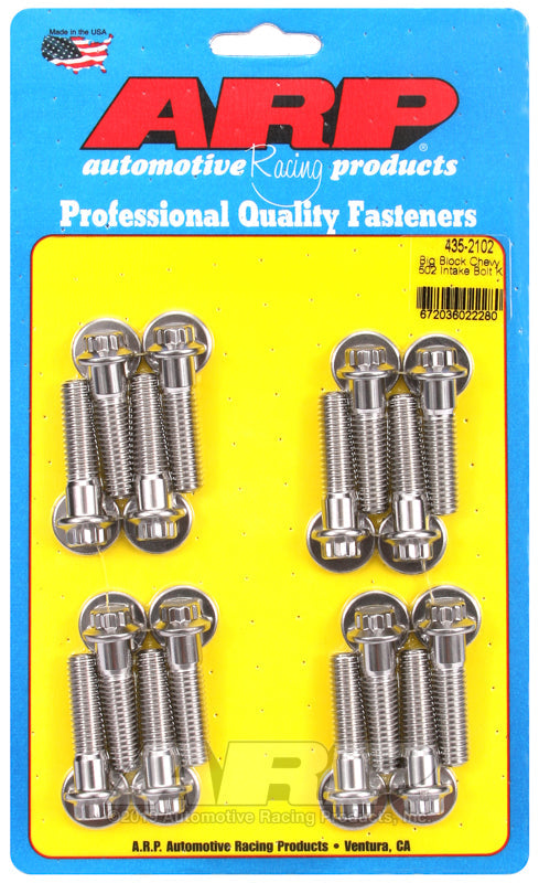 ARP 435-2102 BB Chevy 502 SS 12PT Intake Manifold Bolt Kit