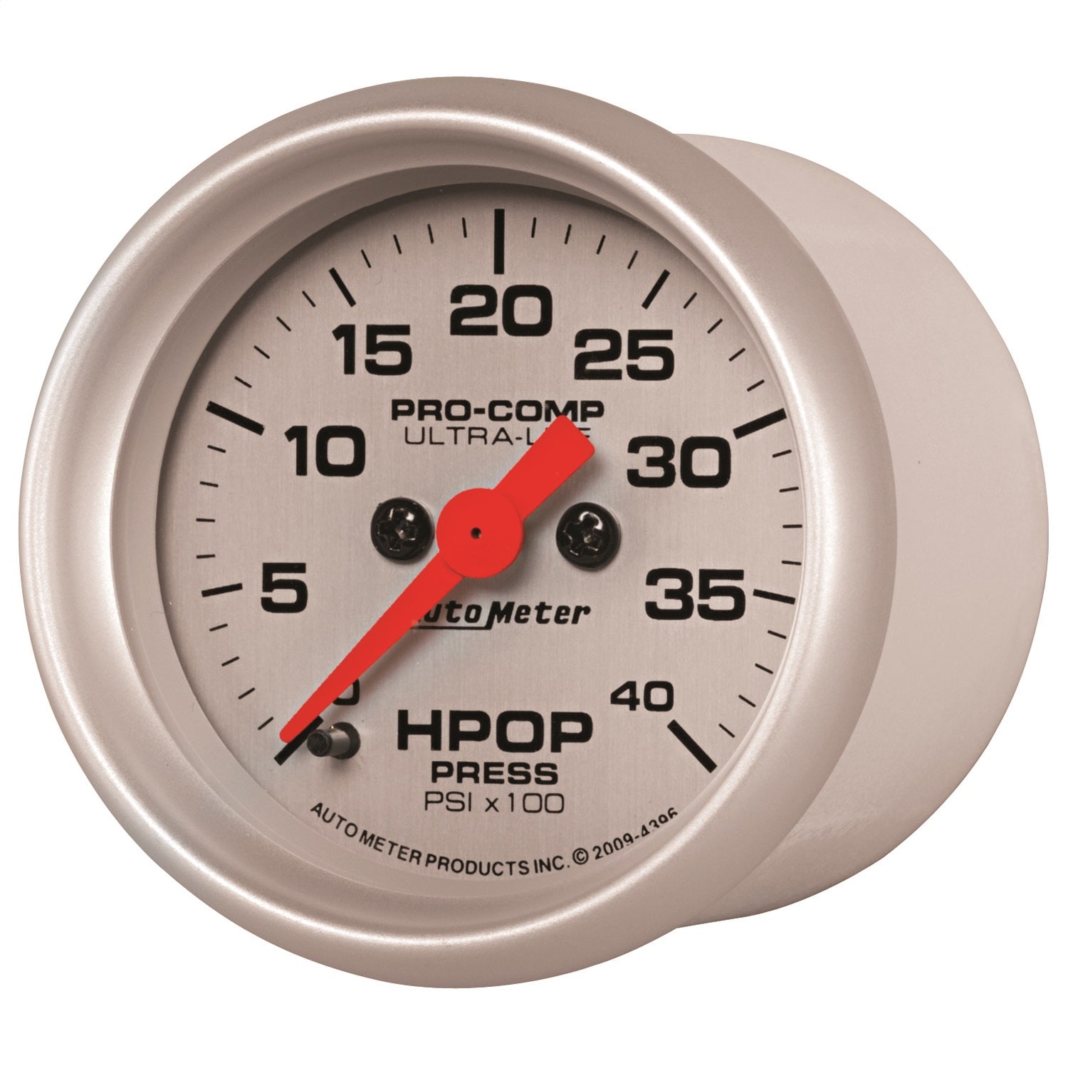 2-1/16" HPOP PRESSURE, 0-4K PSI, ULTRA-LITE