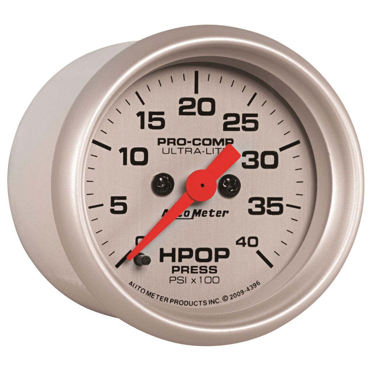 2-1/16" HPOP PRESSURE, 0-4K PSI, ULTRA-LITE