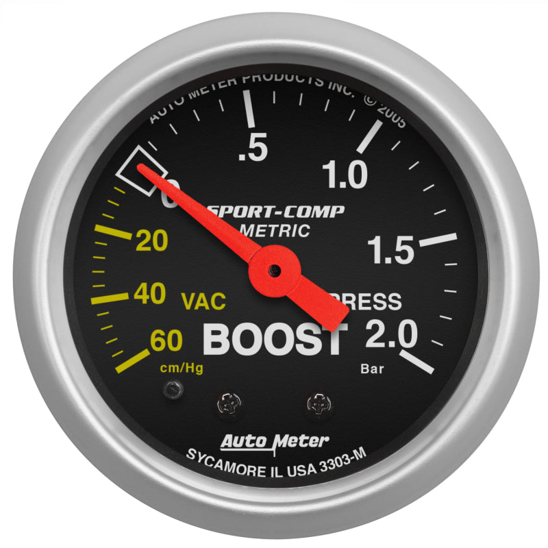 2-1/16" BOOST/VACUUM, 60 CM HG-2.0 BAR, SPORT-COMP