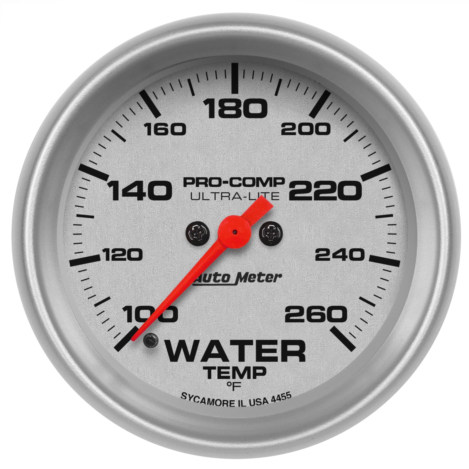 2-5/8" WATER TEMPERATURE, 100-260 °F, ULTRA-LITE