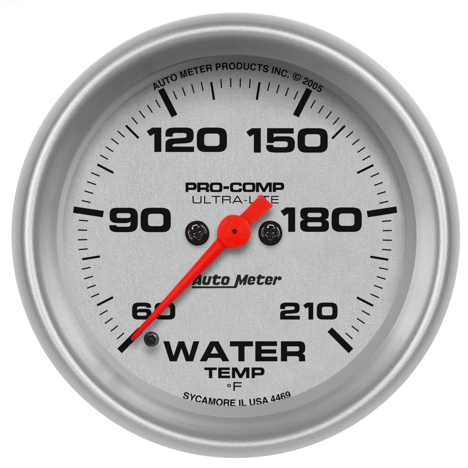 2-5/8" WATER TEMPERATURE, 60-210 °F, ULTRA-LITE