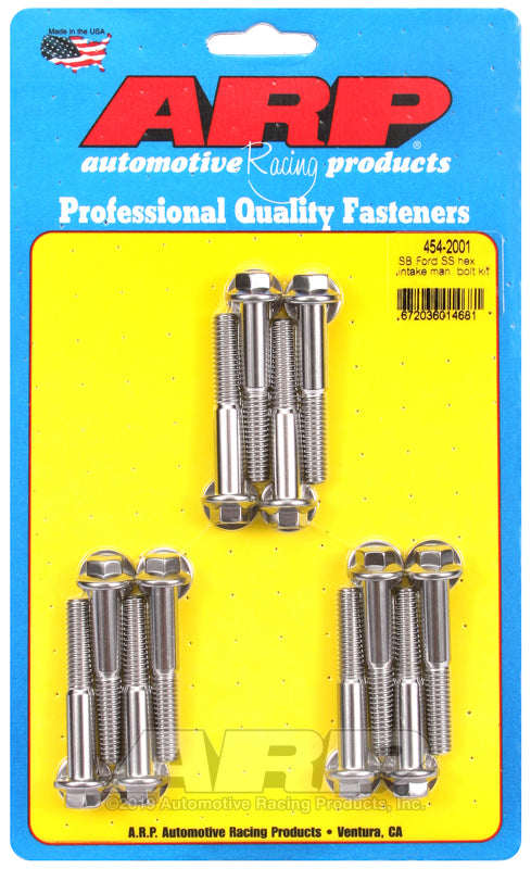 ARP 454-2001 SB Ford SS Hex Intake Manifold Bolt Kit