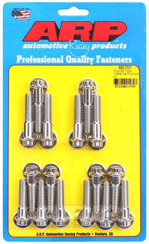 ARP 455-2101 Ford SS 12PT Intake Manifold Bolt Kit