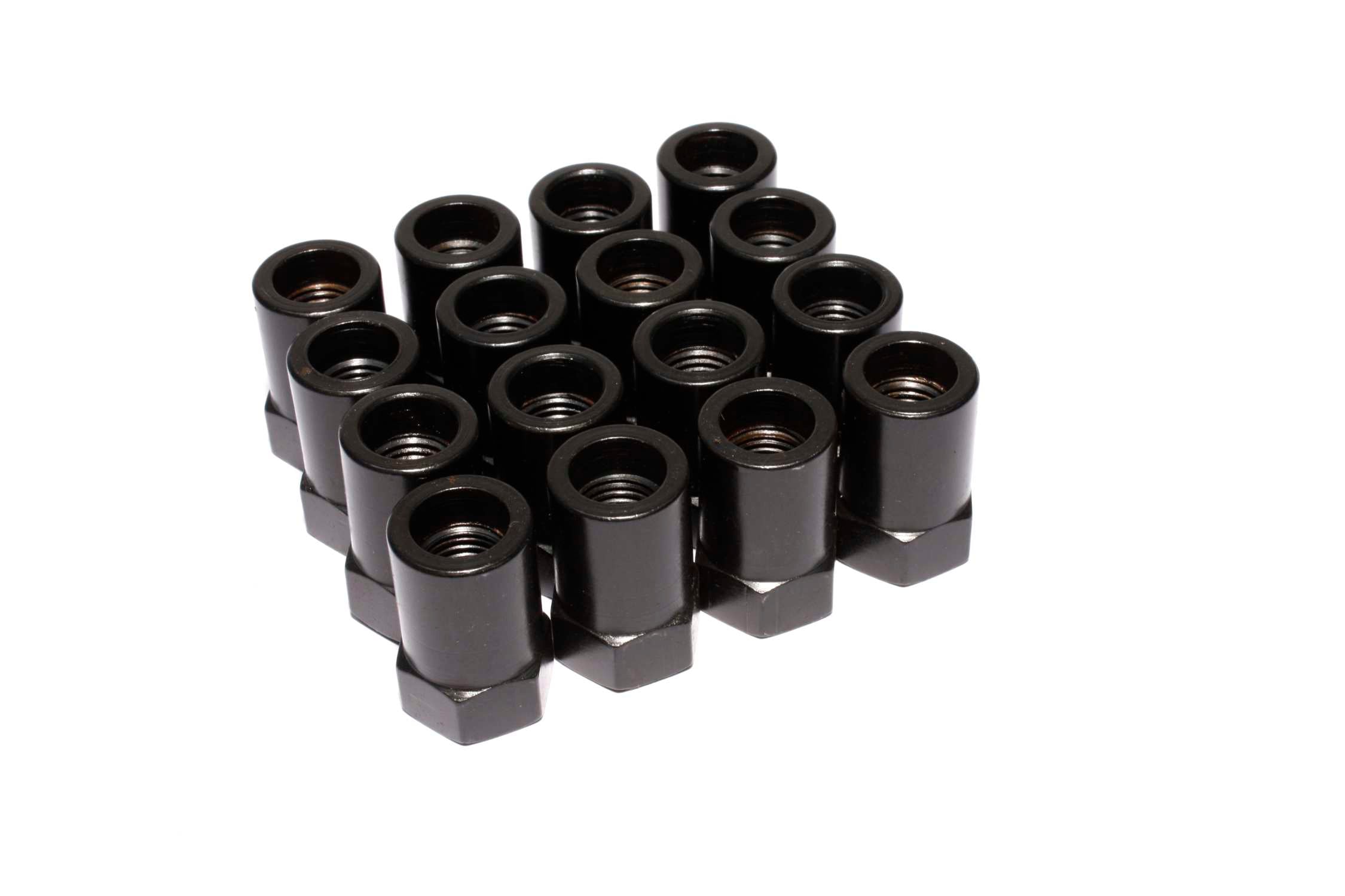 COMP Cams 4604-16 Rocker Arm Adjusting Nuts; High Energy Polylocks, 3/8" Stud