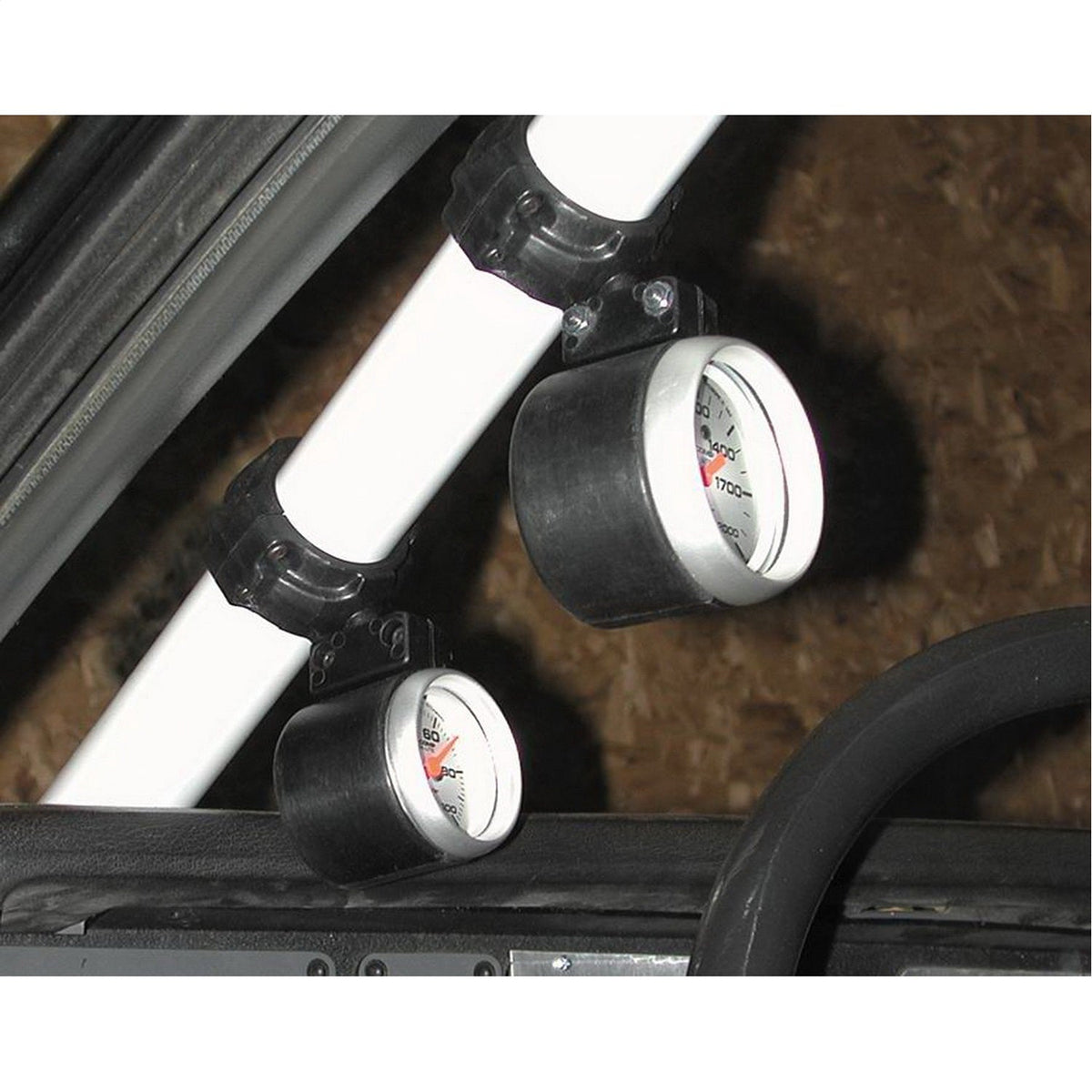 ROLL POD FOR 1.625" ROLL CAGE, FITS 2-5/8" GAUGE, BLACK