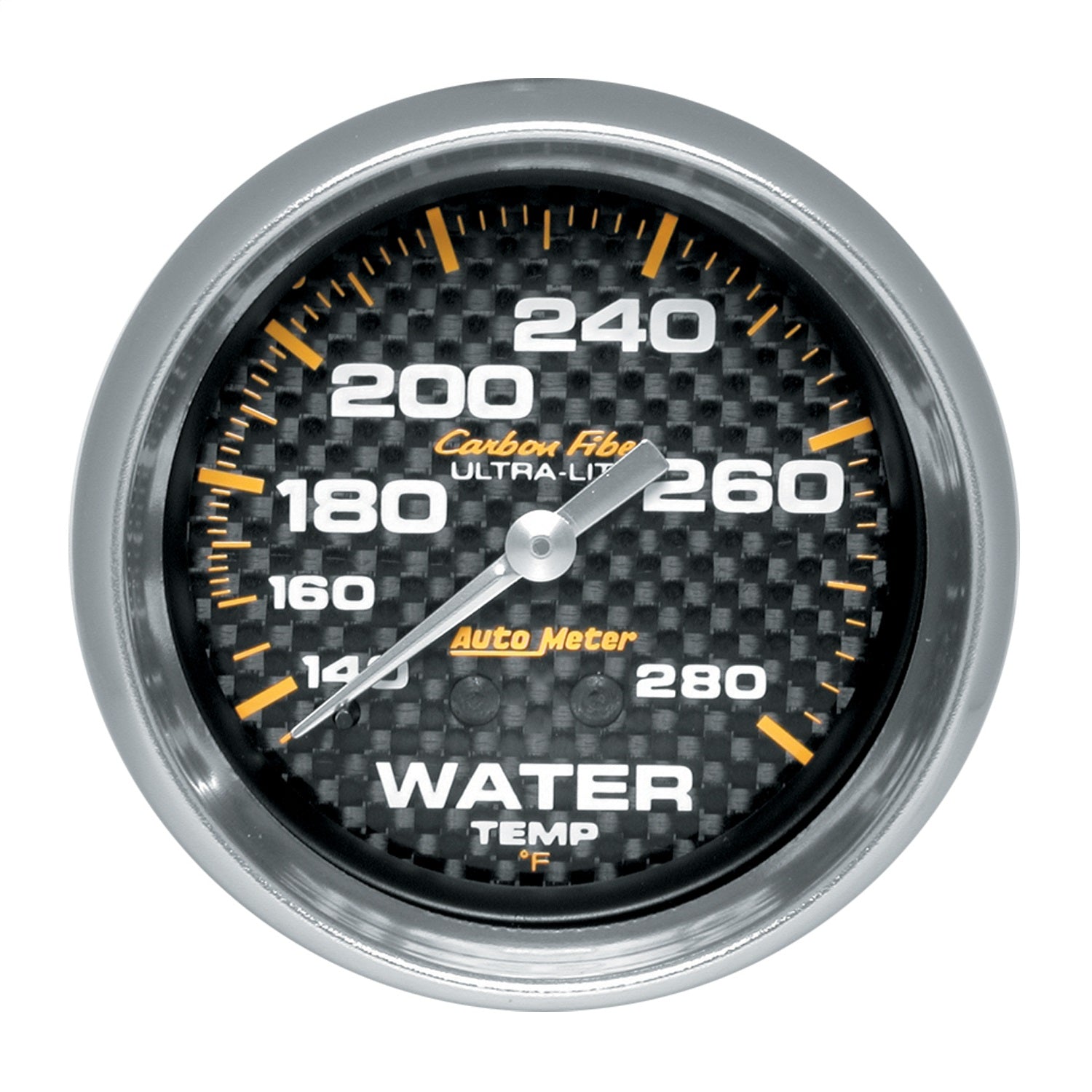 2-5/8" WATER TEMPERATURE, 140-280 °F, CARBON FIBER