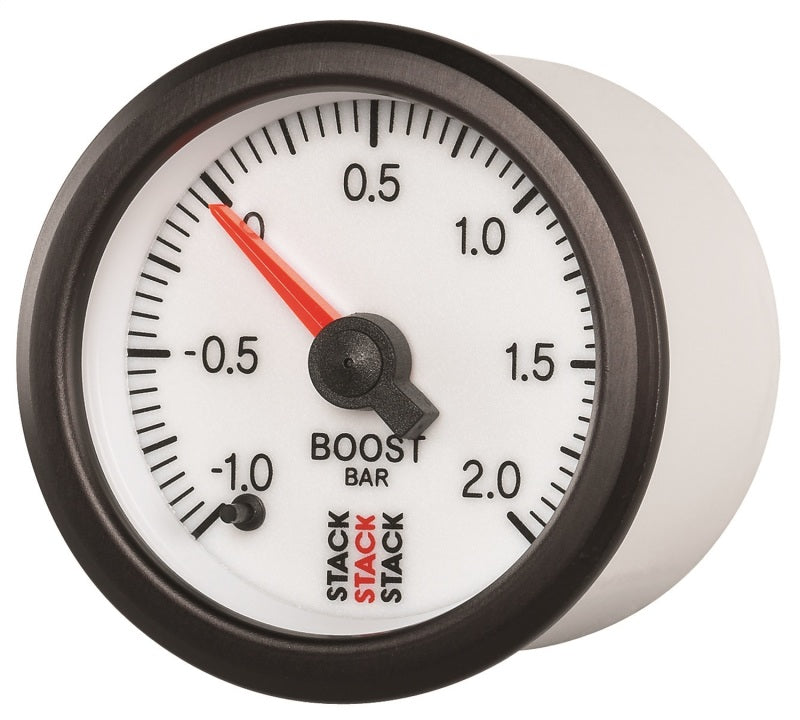 52MM, BOOST PRESS, PRO STEPPER MOTOR, -1 TO +2 BAR,STACK WHT
