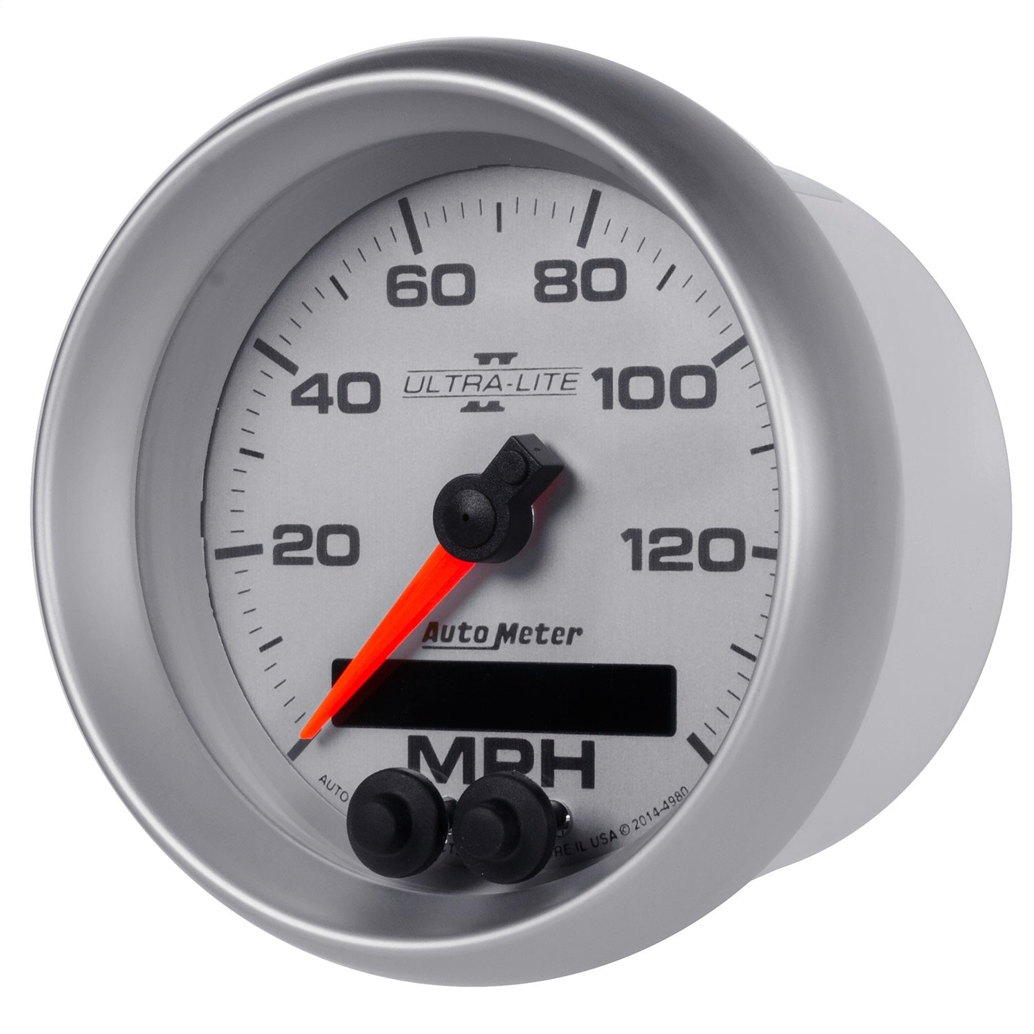 3-3/8" GPS SPEEDOMETER, 0-140 MPH, ULTRA-LITE II