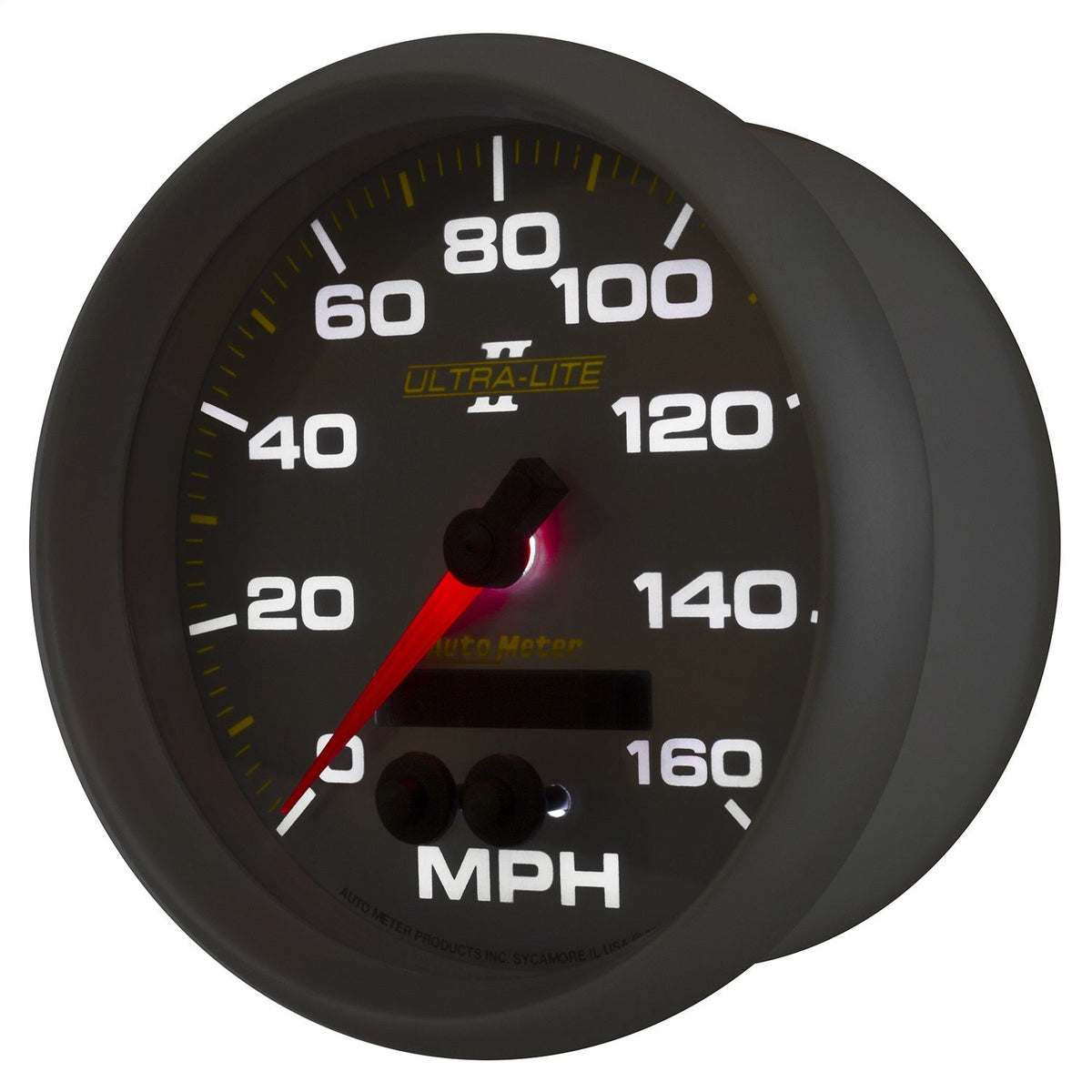 5" GPS SPEEDOMETER, 0-160 MPH, ULTRA-LITE II