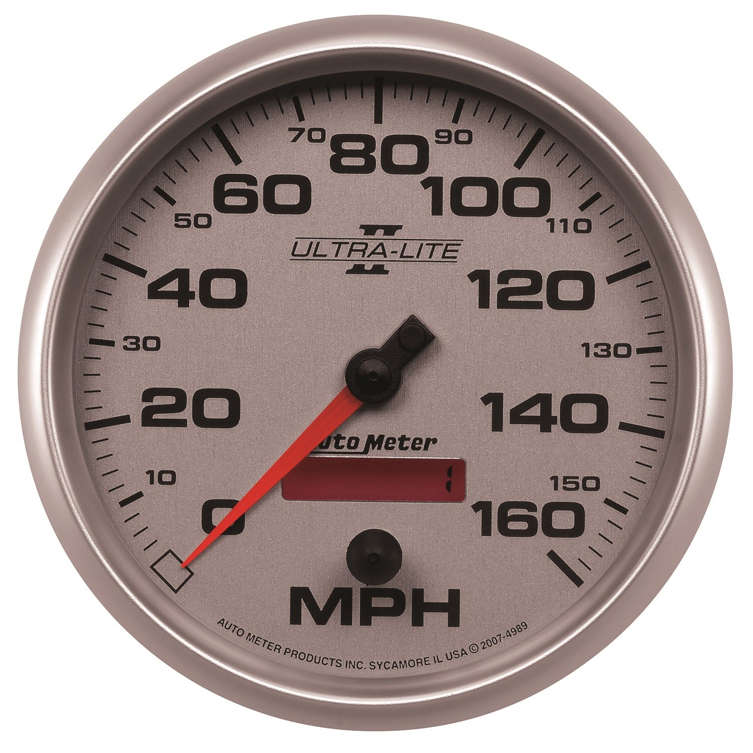 5" SPEEDOMETER, 0-160 MPH, ULTRA-LITE II