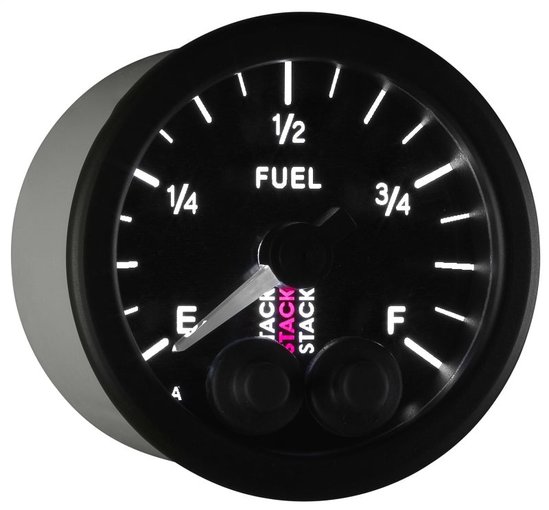 2-1/16" FUEL LEVEL, PROGRAMMABLE 0-280 ?, STACK PRO-CONTROL BLK