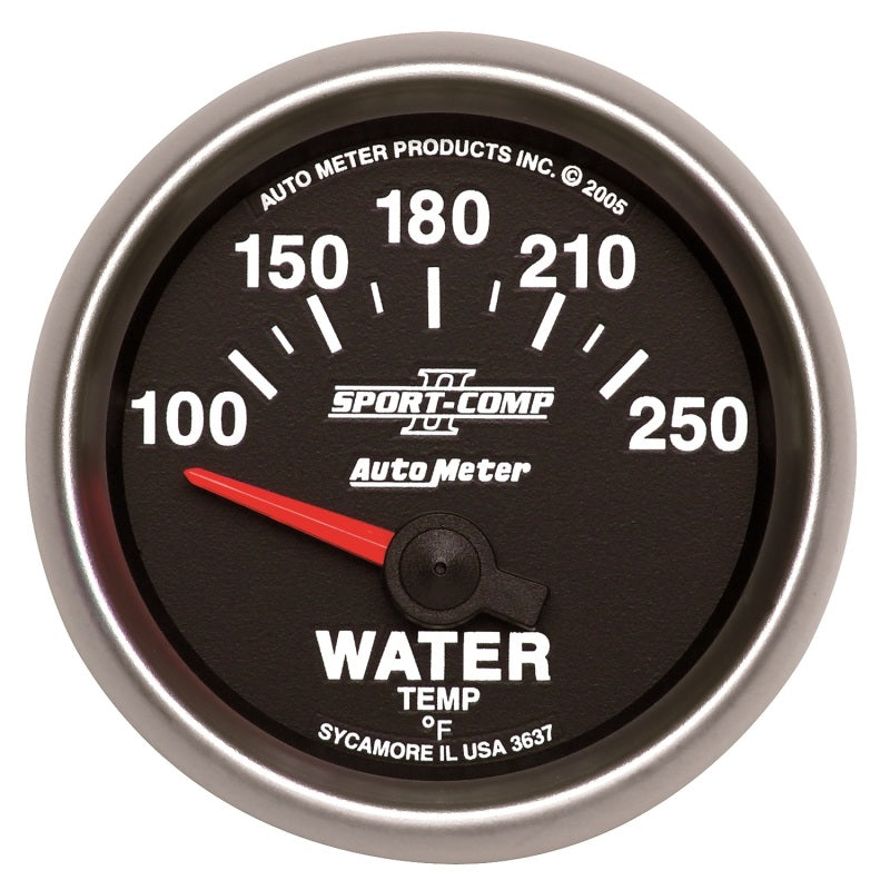 2-1/16" WATER TEMPERATURE, 100-250 °F, SPORT-COMP II