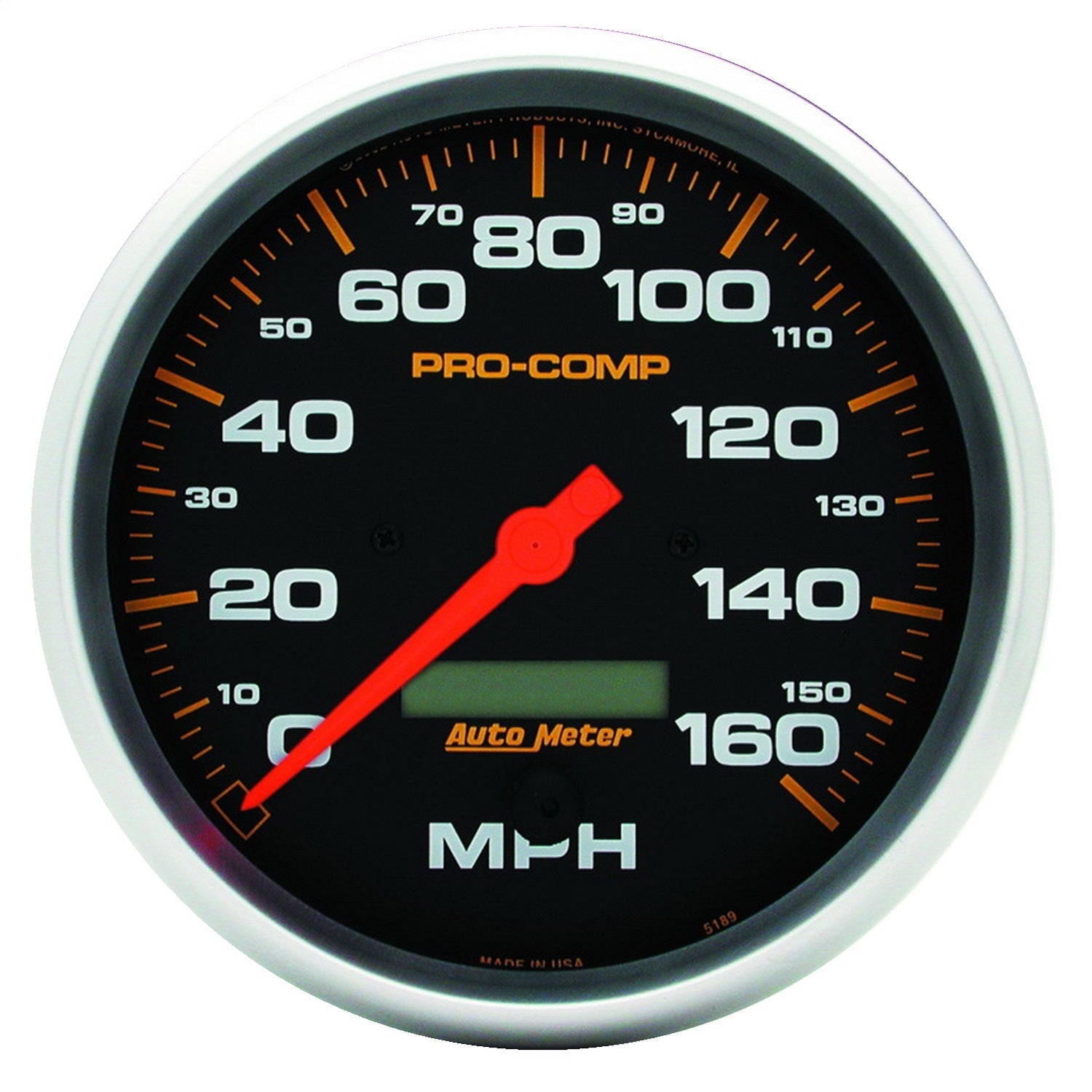 5" SPEEDOMETER, 0-160 MPH, PRO-COMP
