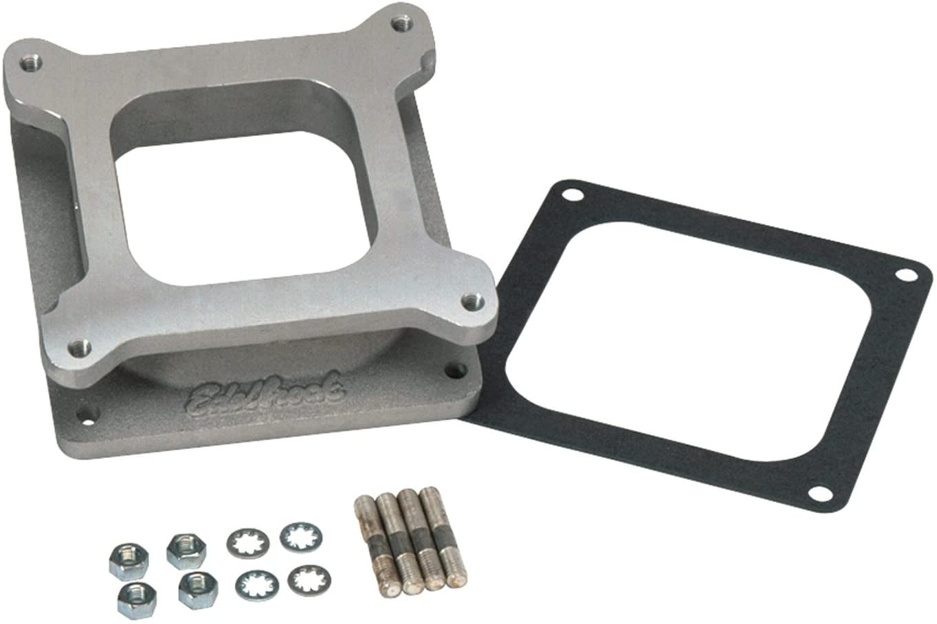 Edelbrock 8716 Carb Adapter 4150 Standard-Flange Carb To 4500 Manifold Flange 2 In.