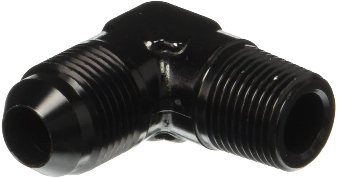 Redhorse Performance 822-08-06-2 -08 90 degree male adapter to -06 (3/8") NPT male - black