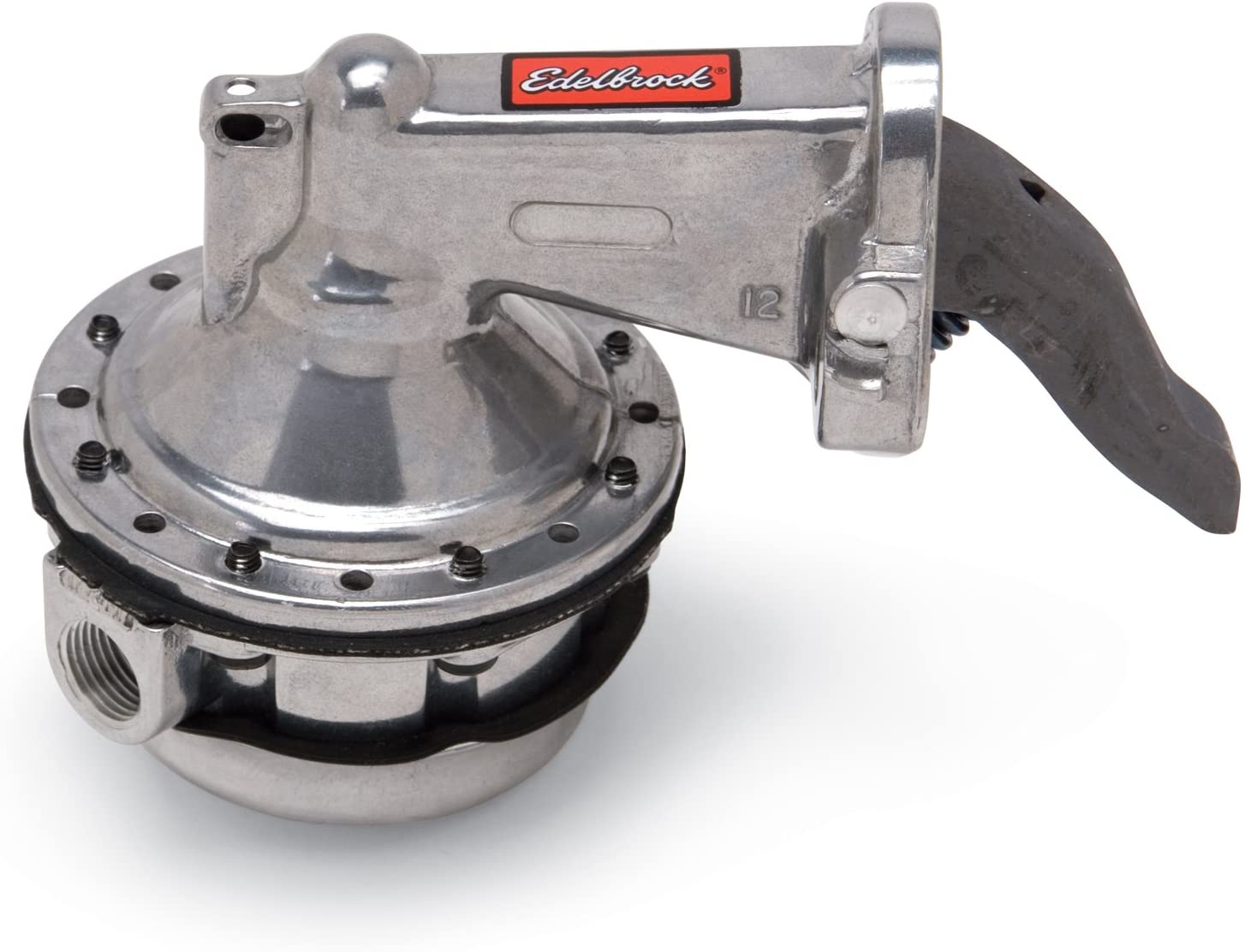 Edelbrock 1723 Performer RPM Mechanical Fuel Pump For Big Block Chrysler 383-440, Polished Finish