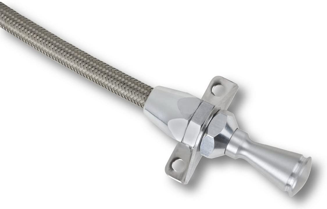 Lokar TD-34L60EFM Hi-Tech Flexible Braided Transmission Dipstick