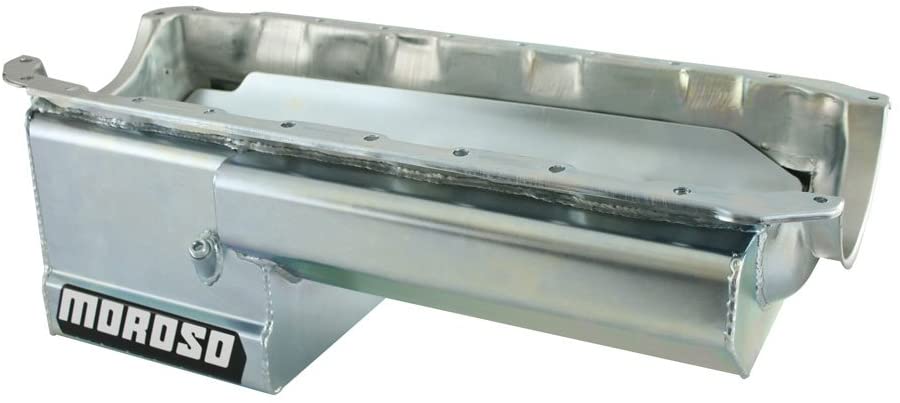 Moroso 21049 Steel Wet Sump Oil Pan For Chevy Big-Block Engines