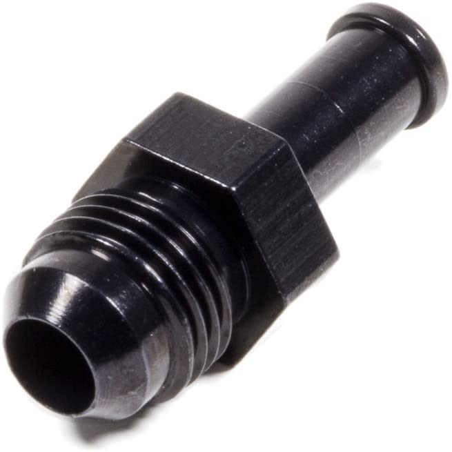 Fragola 484205-BL #6 Male X 5/16 Barb For Smooth Hose Black